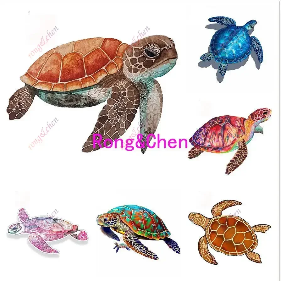 Funny Car Sticker Sea Turtle for Car Motorcycle Racing Helmet Laptop Trunk Body Car Window Surfboard Waterproof PVC Vinyl Decals