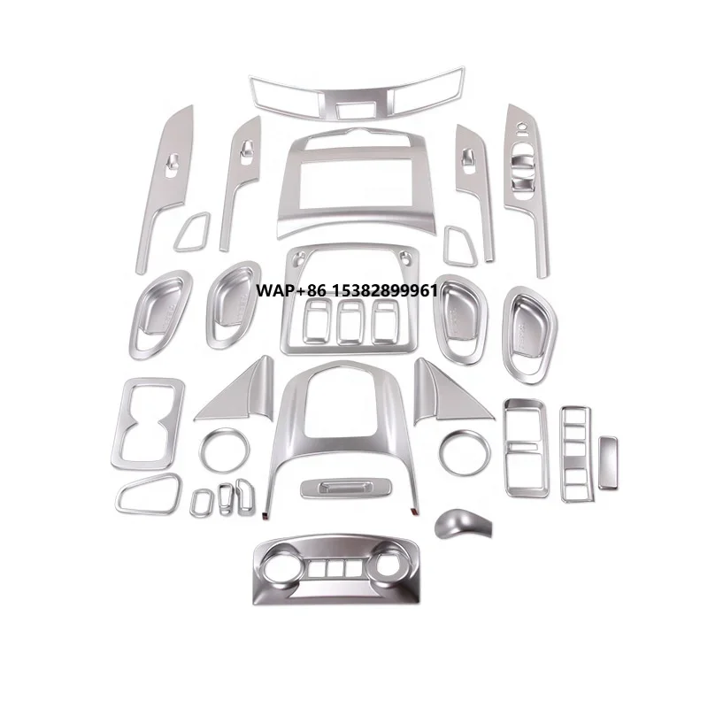 

Accessories Matt Design Car Interior Door Trim Panel Cover Decoration Full Set Kits WZXD Car Sticker for 2018