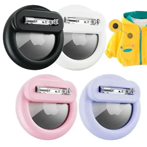 

1 шт. силиконовый держатель Airtag для детей с булавками AirTag чехол для GPS трекера для детей пожилых людей скрытый внутренний рюкзак для одежды