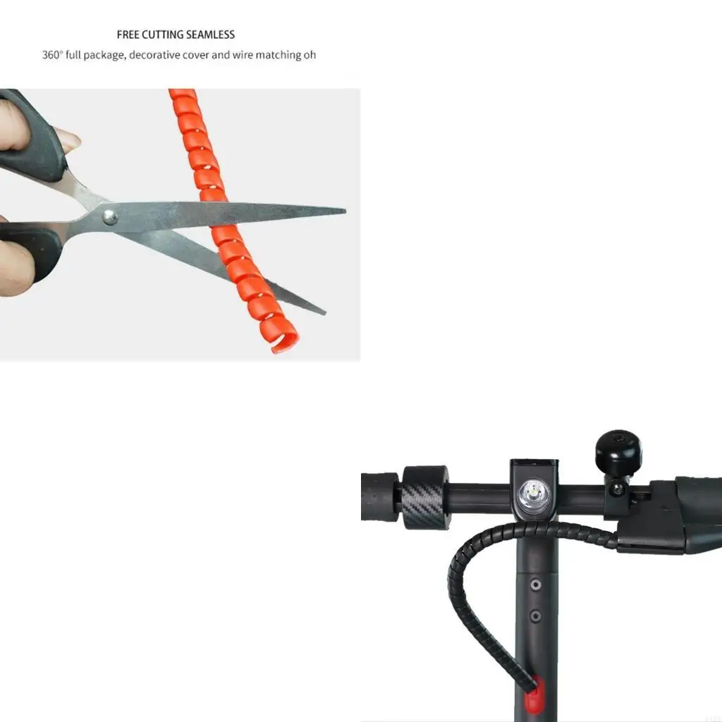 

PXPF Электрическая линия Scooter Line Protector Protector Организаторы кабеля Организаторы Пробуки Пробуки Спиралы Кабель крышка