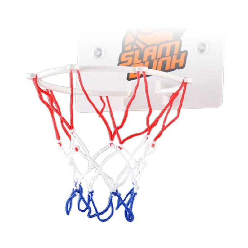 Wall Mount Dunks Rims Hanging Boards with Mini Basketball Set Basketballs Hoop