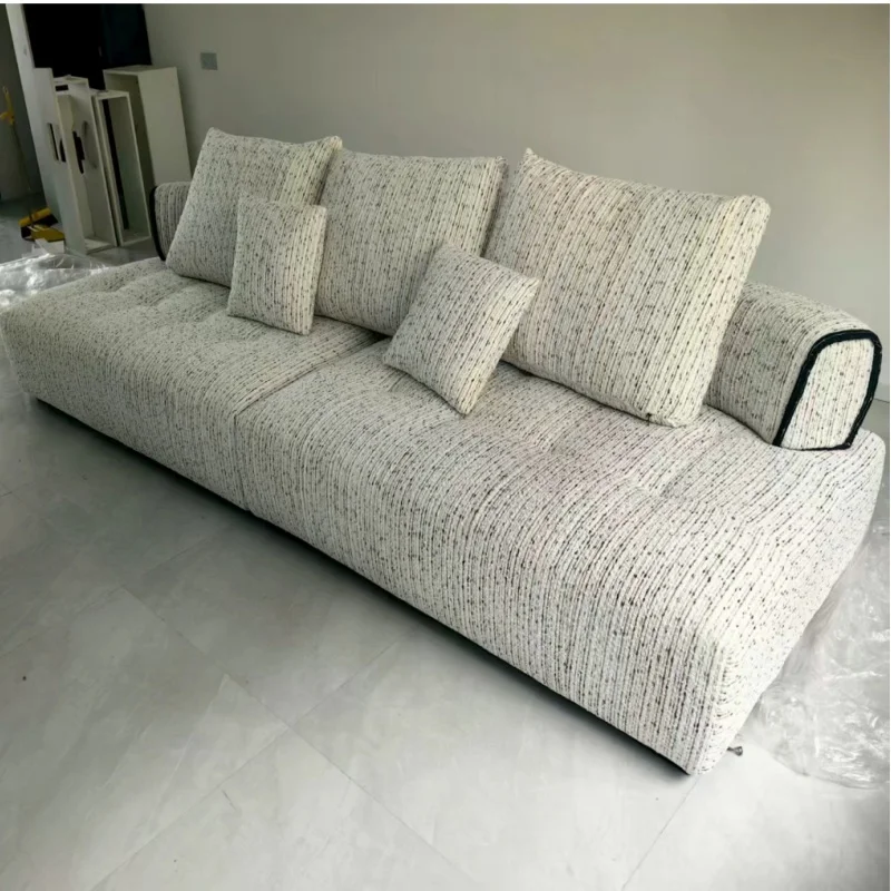 straight row small apartment living room designer Italian minimalist clothing store beauty salon reception negotiation
