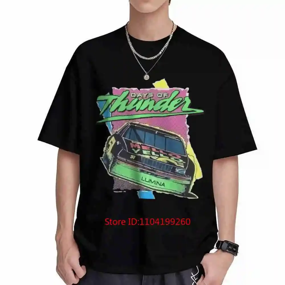 Days Of Thunder Movie Print Short Sleeve Tee 100% Cotton T-Shirt