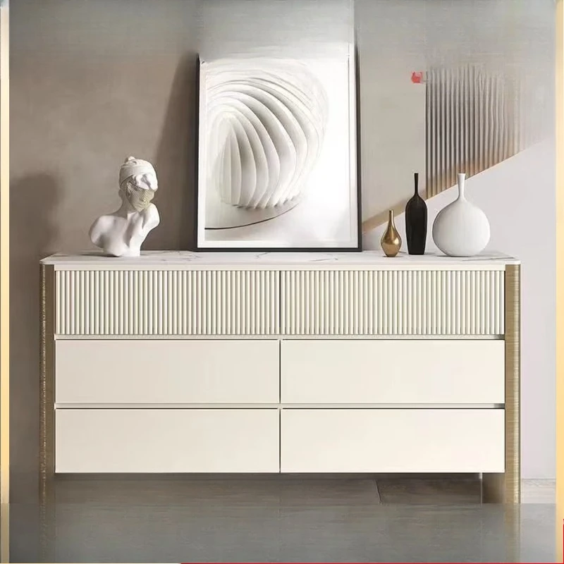 

Italian minimalist integrated locker against the wall, living room and bedroom light luxury and high-end sense