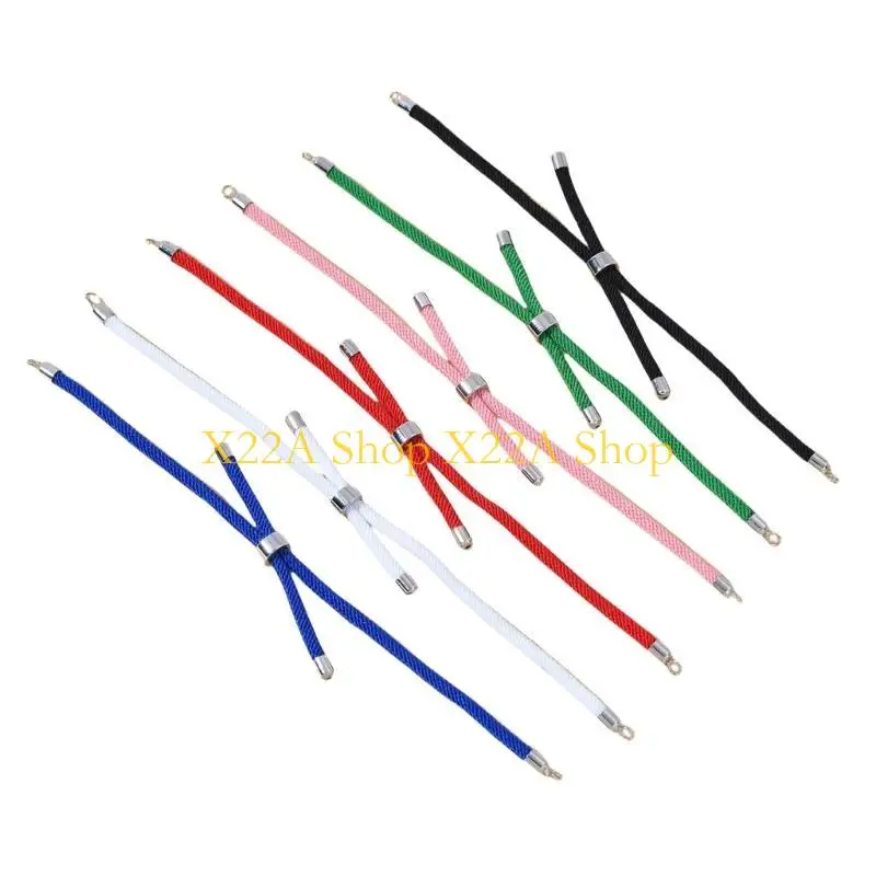 Unique Customizable Cord Bracelet Beadable Wristband Perfect For DIY Craft Enthusiasts