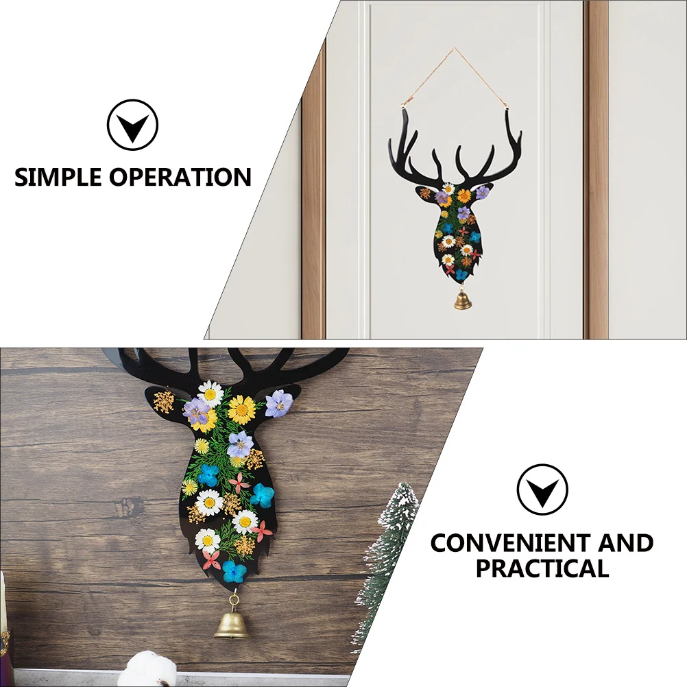 

1 Set Christmas Elk Head Silicone Mold For Diy Xmas Tree Bell Decor, Deer Head Mold Bells, Christmas Diy Mold, Holiday Party