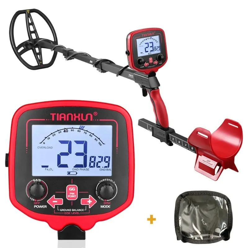Professional TX850L Gold Metal Detector 3.5m Depth Scanner Pinpointer Treasure Hunter Search Finder
