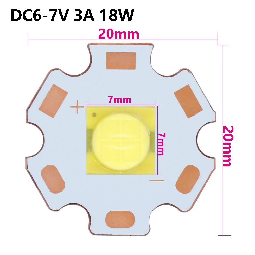 Imagem -06 - Grânulo de Lanterna Led Cob para Carro Fonte de Luz de Mergulho Luz Branca Fria dc 3v 6v 24v Xhp70 90 Xhp110 18w 30w 36w 45w 72w