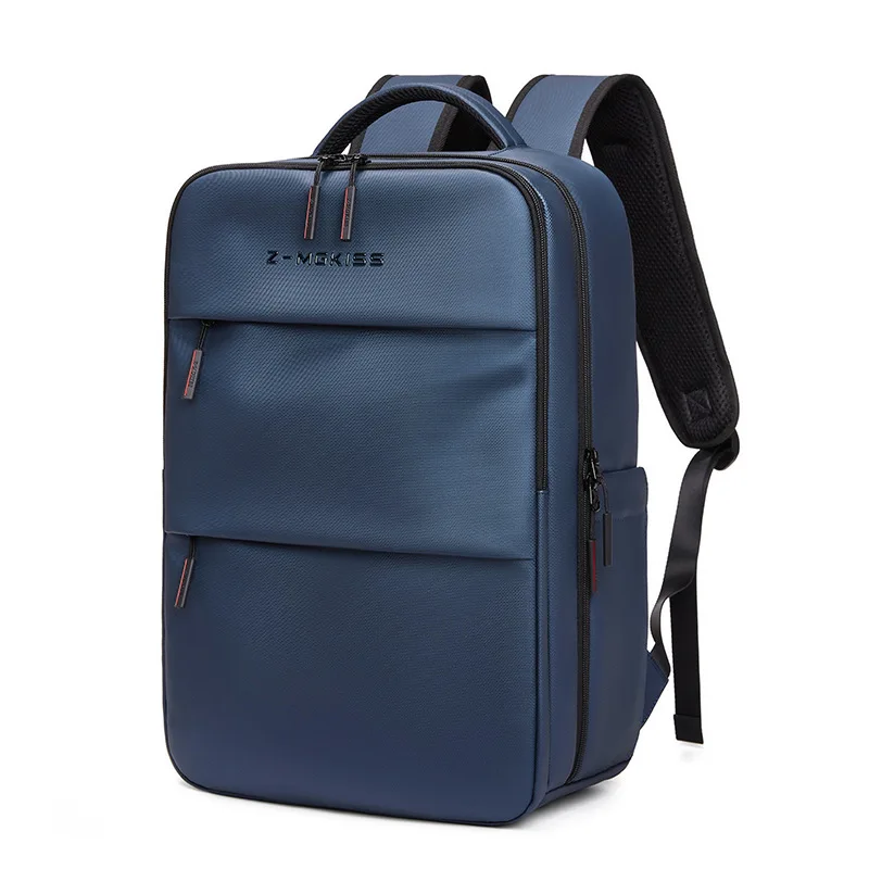 2025 New Business Travel Backpack Men's Large-capacity Computer Bag 17.3-inch Air Cushion Backpack Waterproof