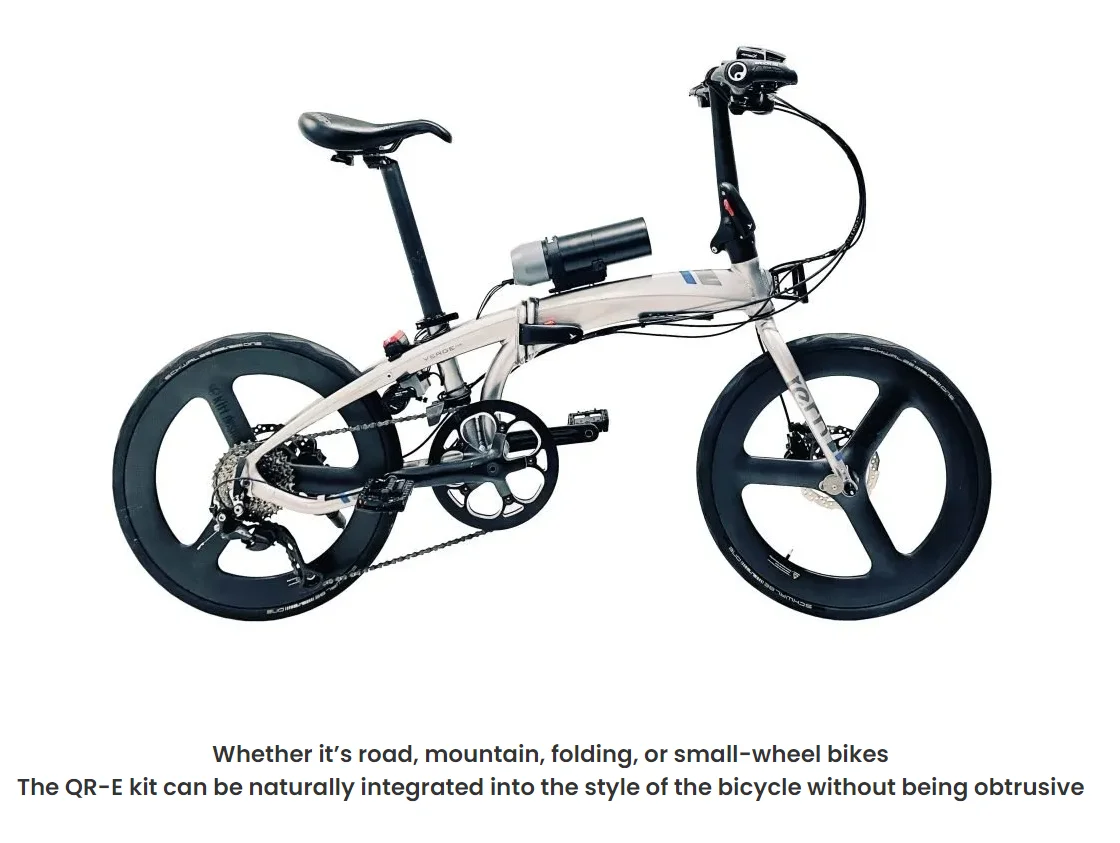 Kit Conversión E-Bike QIROLL 24V 201-300W QR-E Mute Plus