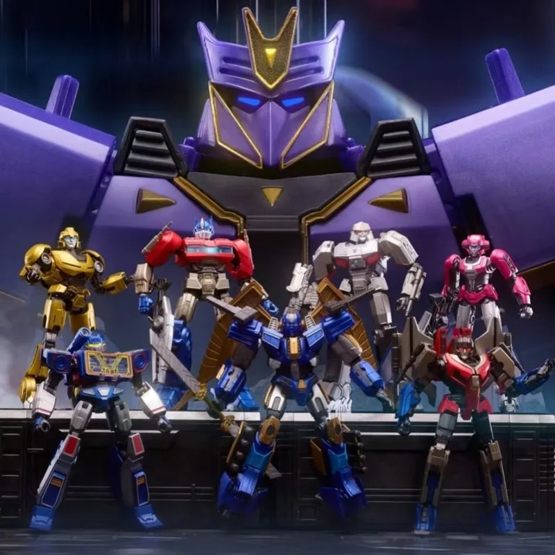 Blokees Transformers Optimus Megatron Prime Soundwave Ironhide Premium Edition Action Figure Model Collectible Toy Birthday Gift