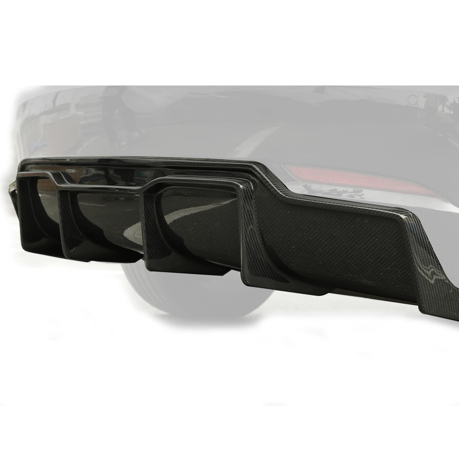 

Комплект внешнего обвеса Widebody из сухого карбона: задний бампер-диффузор и накладка на задний бампер для Tesla Model Y и Model 3