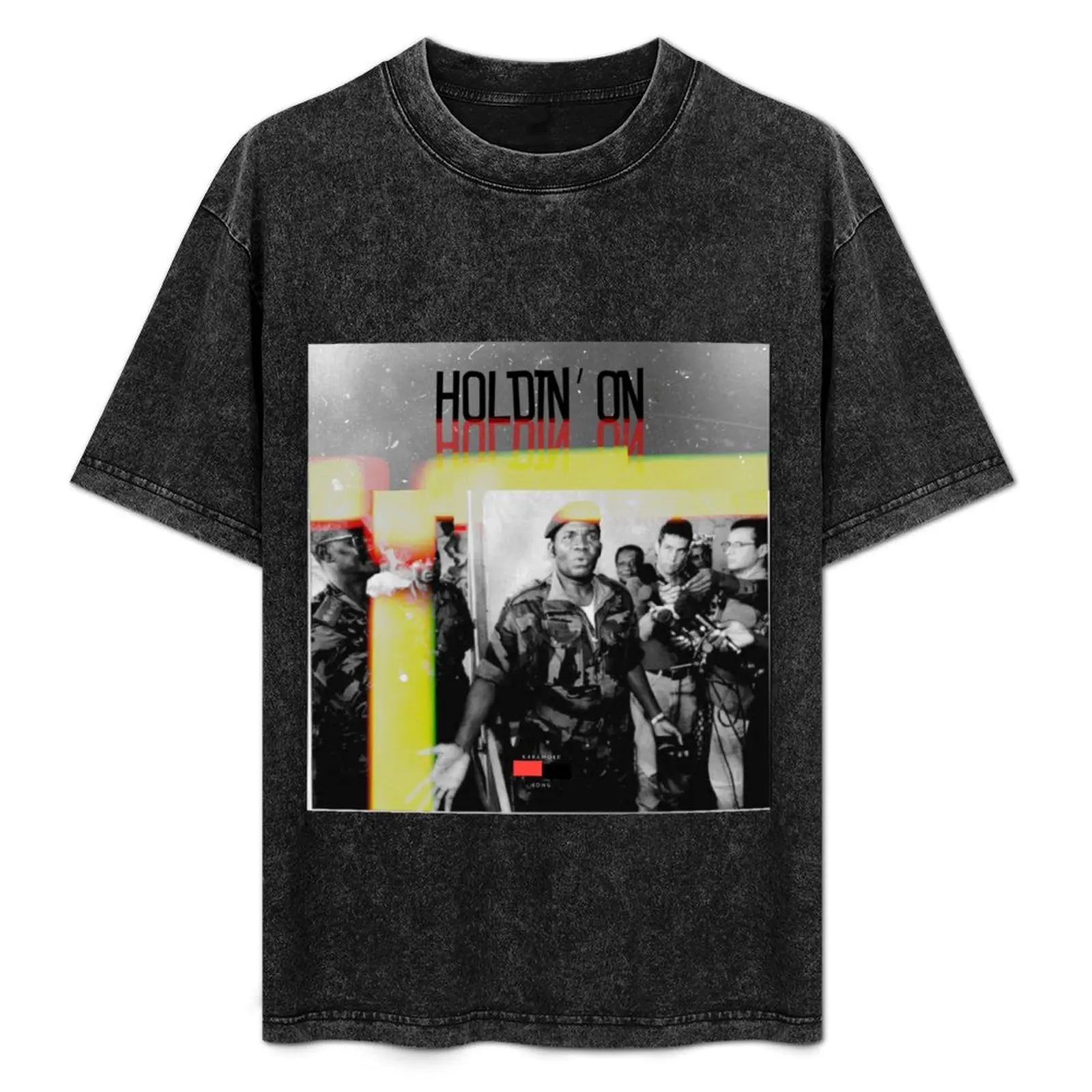 

Holdin' On T-Shirt Construction Work Tee Shirt