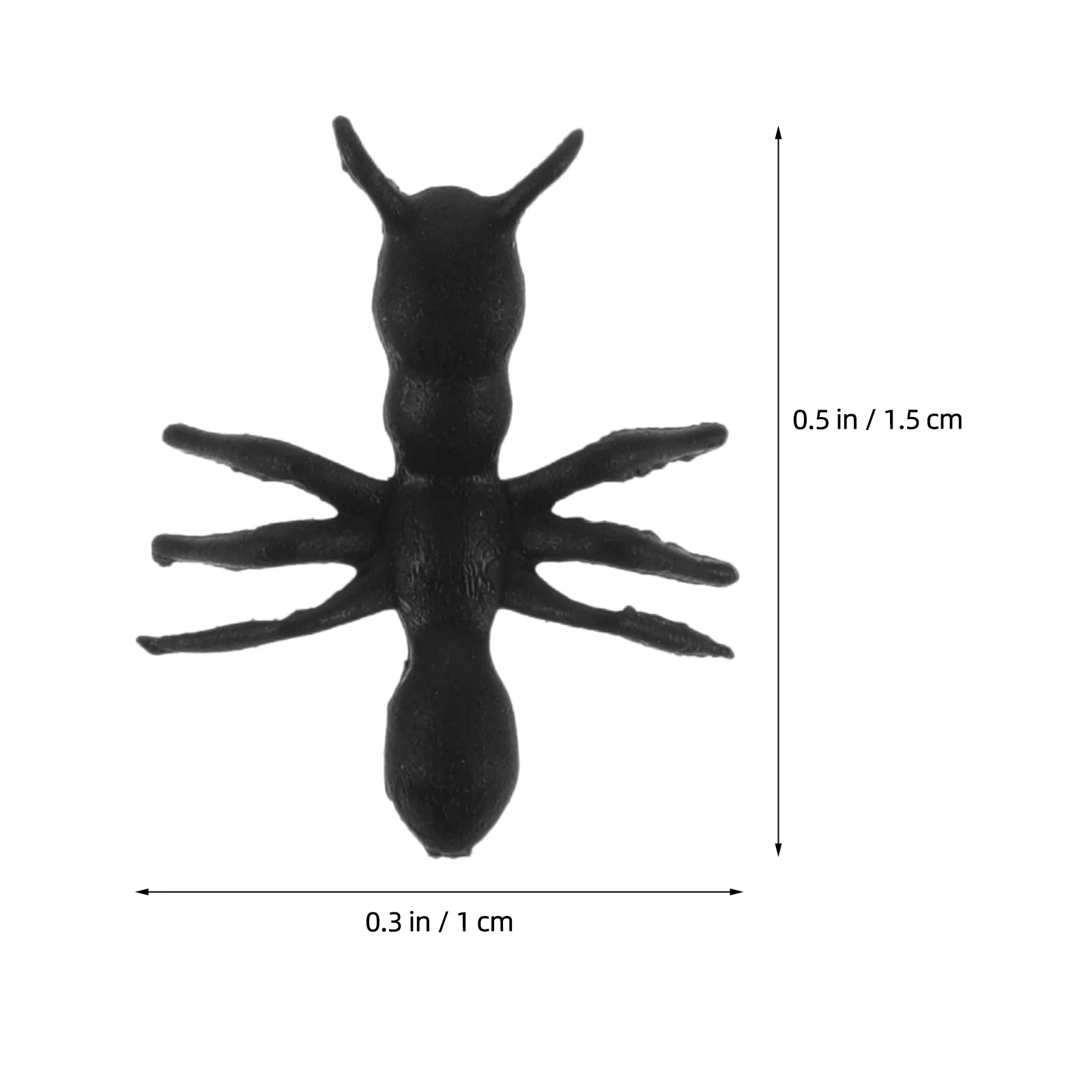 Colonie de fourmis pour enfants, jouets de simulation d'insectes, farce d'Halloween délicate, 50 pièces