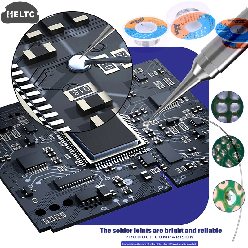 

1 шт. Sn63/Pb37 оригинальный ремонтный рабочий HX-T100 паяльная проволока тонкая комнатная температура плавящая точка подложка специальная свинцовая паяльная проволока