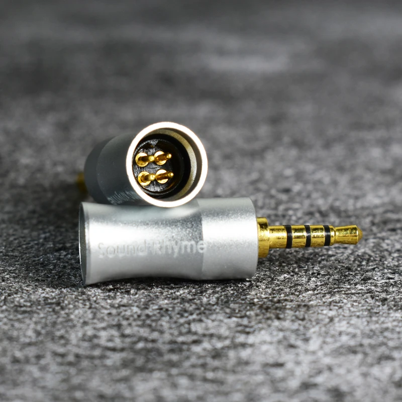 8-adriger 7n Einkristall kupfer versilbert 2.5/3.5mm 3 in 1 austauschbarer Stecker für hochwertiges Hifi-Ohrhörer kabel