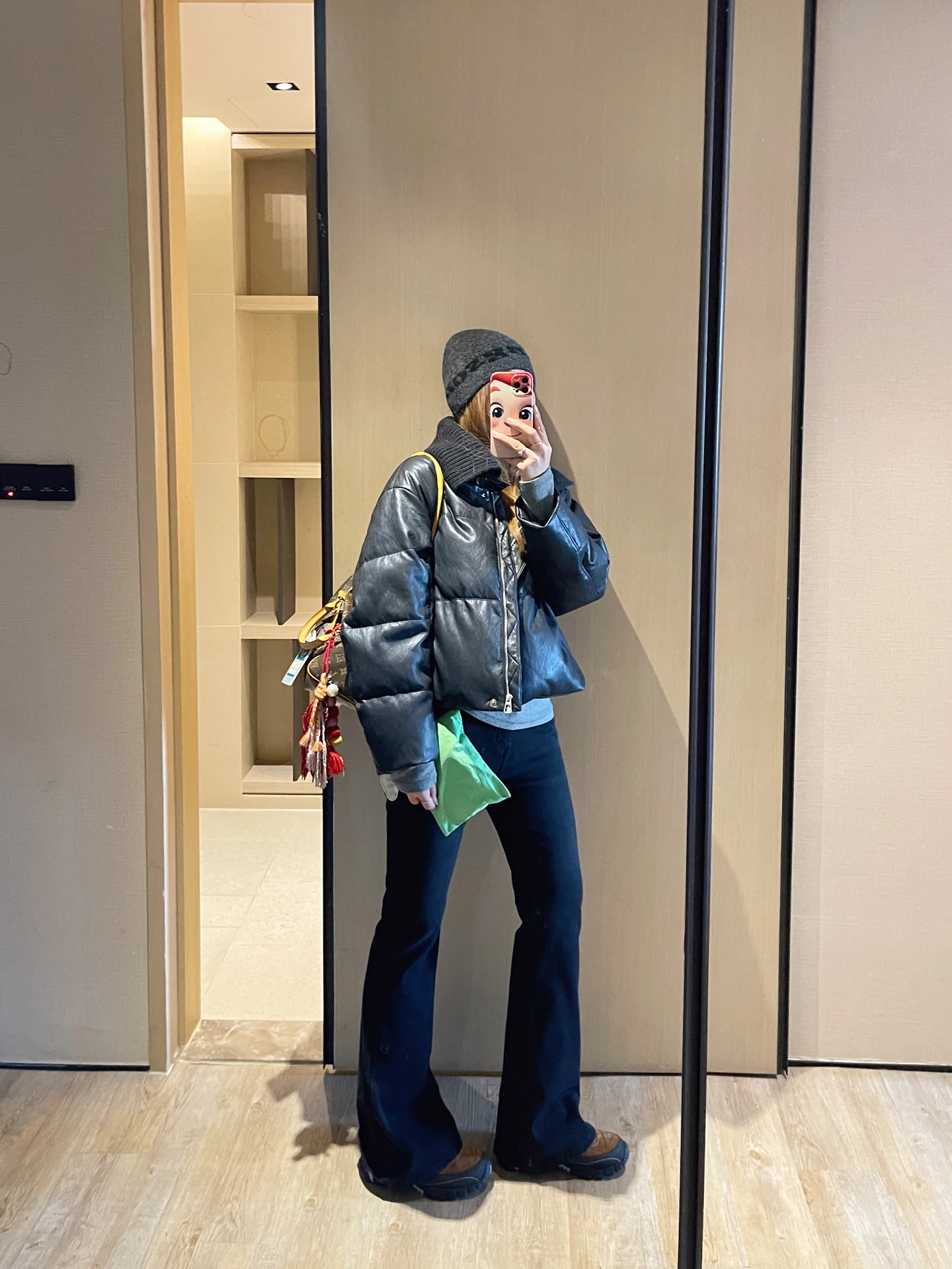 

KOGIRL зимние джинсы с высокой талией на подкладке для похудения, длинные брюки, женские расклешенные брюки с прямыми штанинами, контроль живота, Bootcut