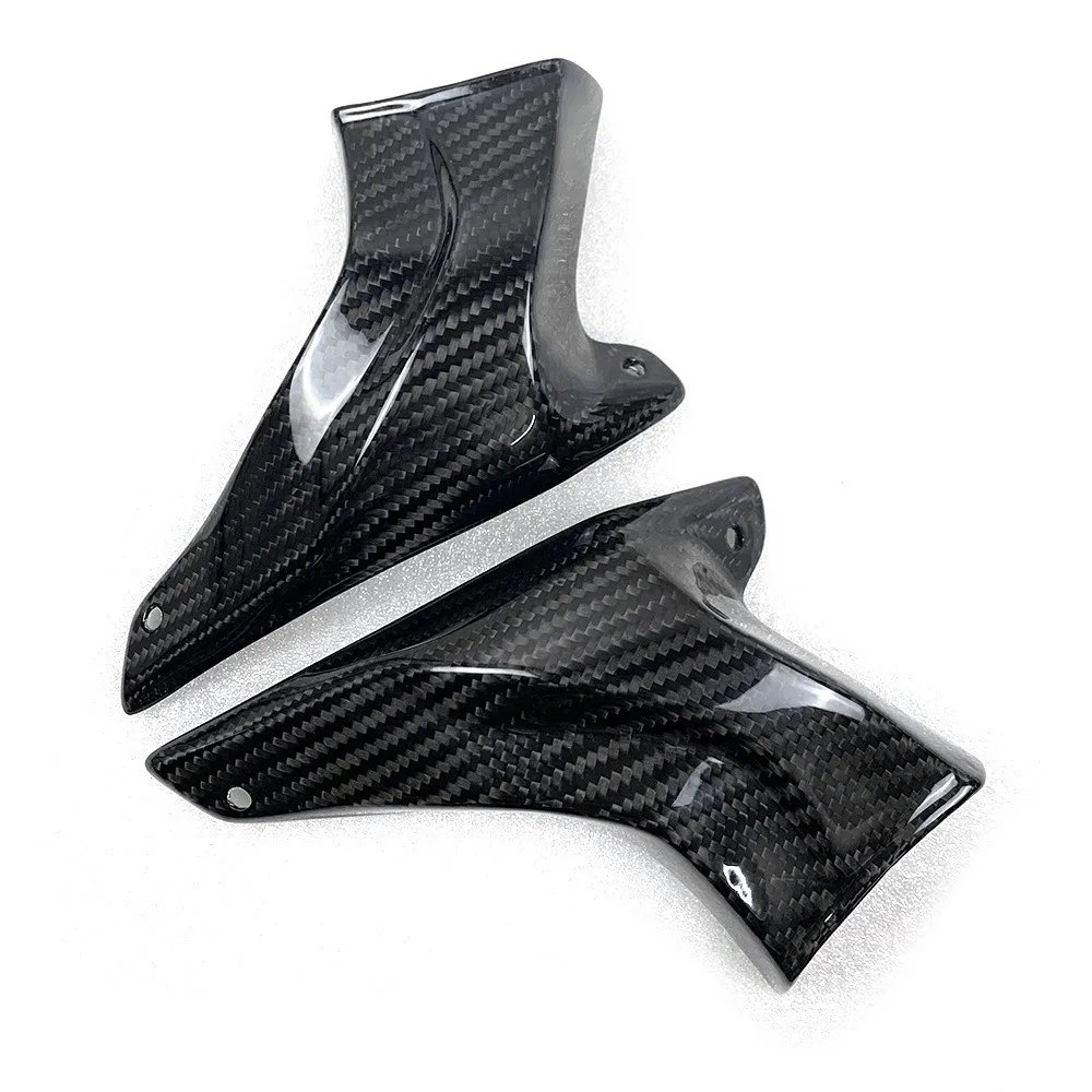 Suitable for motorcycle hole distance 100 107 carbon fiber modified front brake caliper knife air outlet radiator general