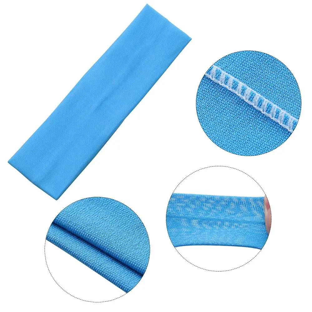 1PC Hair Accessories Yoga Headwear Fitness Elastic Solid Color Yoga Hair Bands Sports Headbands