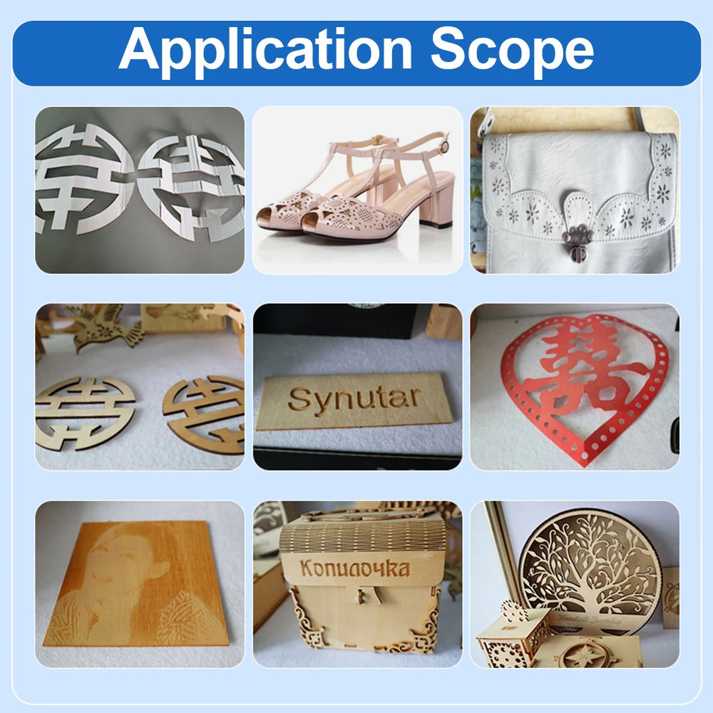 ماكينة القطع والنقش بالليزر CO2 بقدرة 100 وات