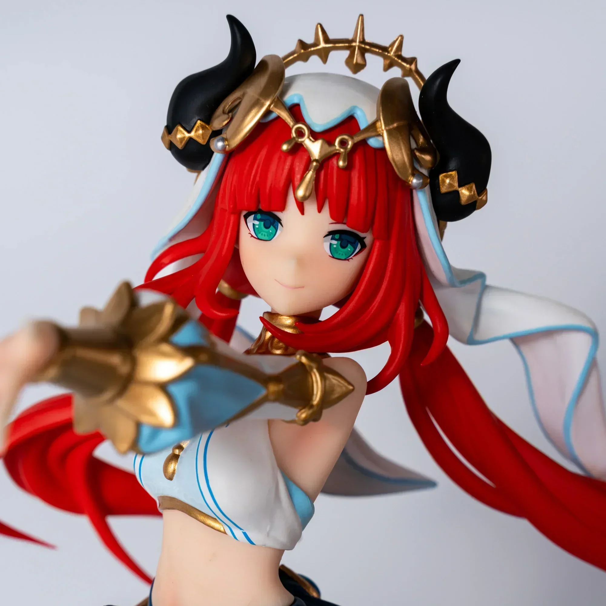 27CM Genshin Impact Figure Nilou Lotus Light Falling Dance Feast Hot Girls Anime Action Figurine Collection Gifts Toy for Boys