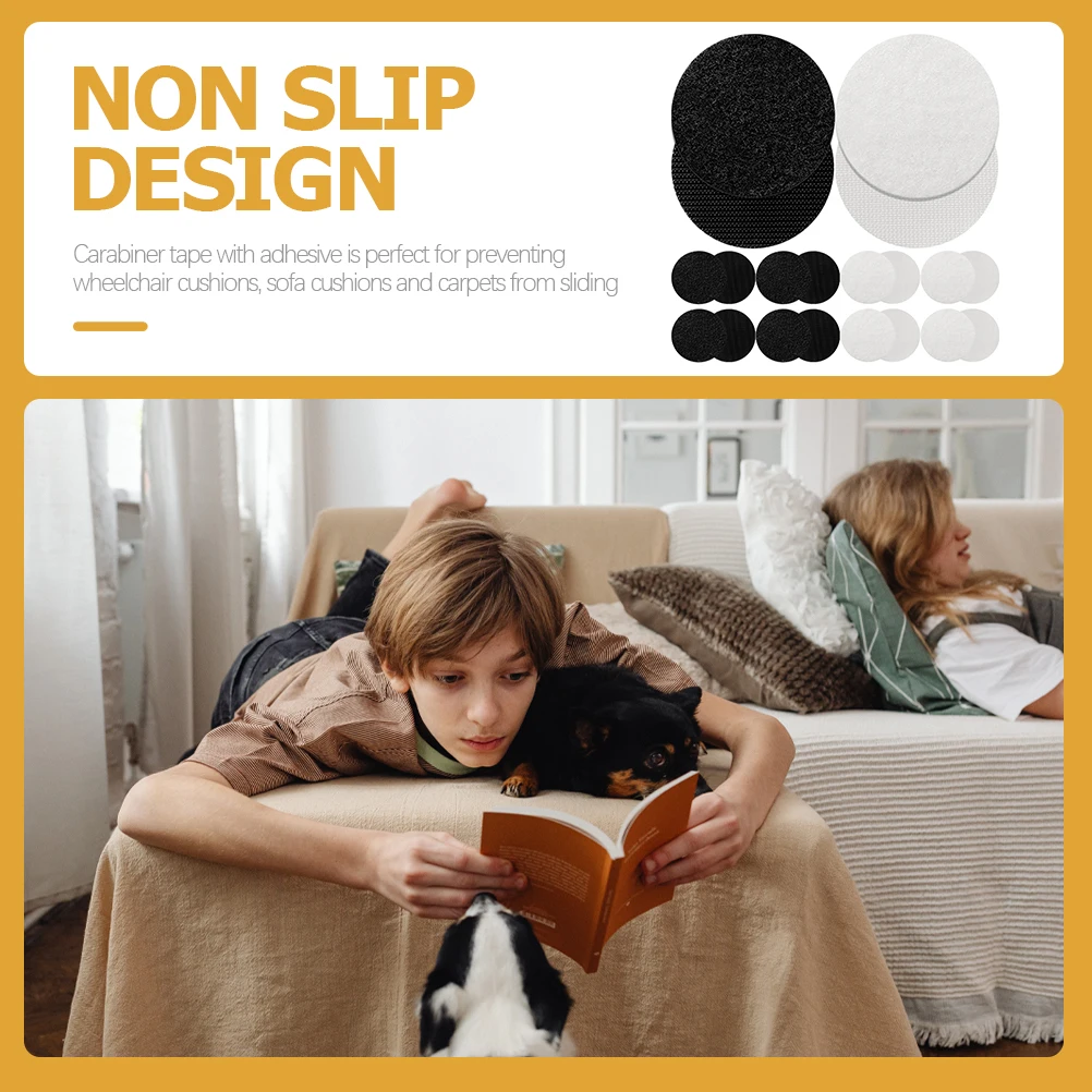

50 Pairs Slip Strong Adhesive Rug Pad Mattress Pad For Hardwood Floor Non Slip Carpet Tape Fixing Cushion