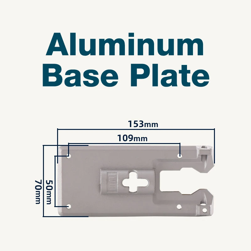 Base Plate Parts for Makita 4304 Jigsaw Power Tool Base Plate Aluminum Base Plate Accessories Replacement