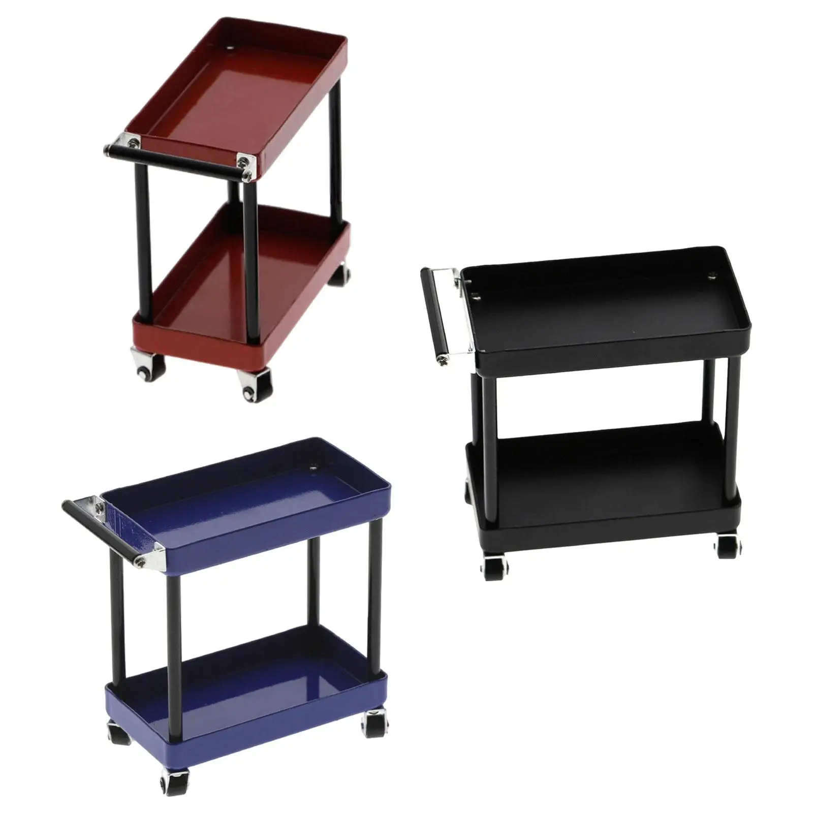 

RC Tools Trolley Novelty Metal Tool Rack for Car Garage Workshop Repair Shop