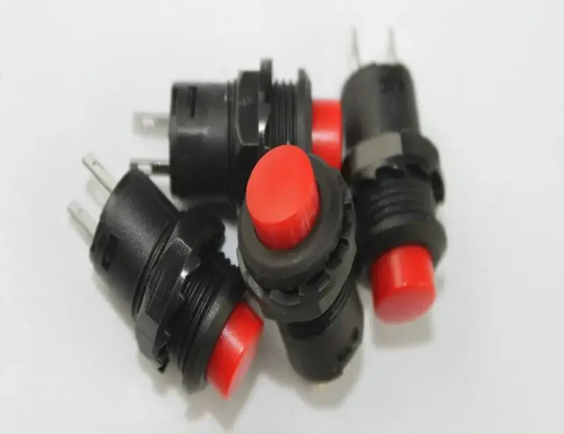 For Motorcycle conversion generic upscale circular Reset / modification / normally open switch since  bomb switch (4PCS)