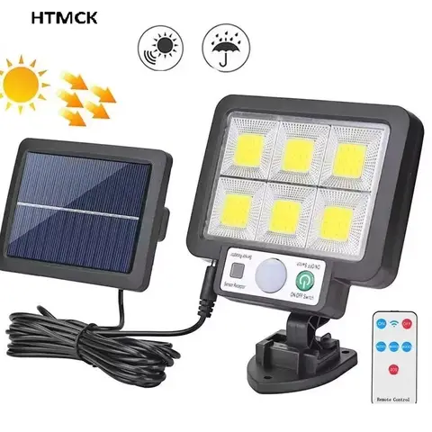 Solar Split Motion Security Light