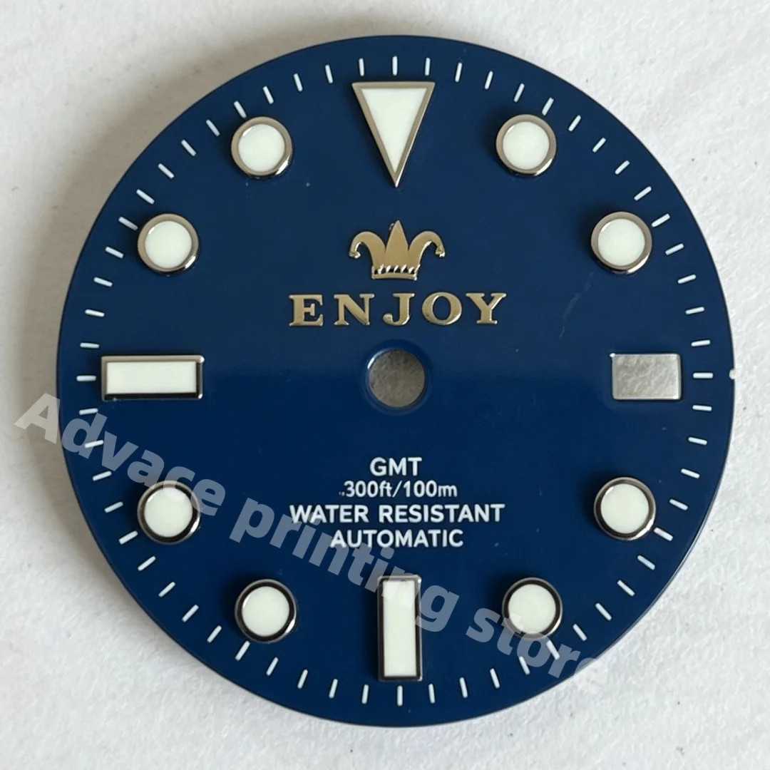 3D Custom Watch Emblem Dial Sticker Gold Metal Transfer Silver