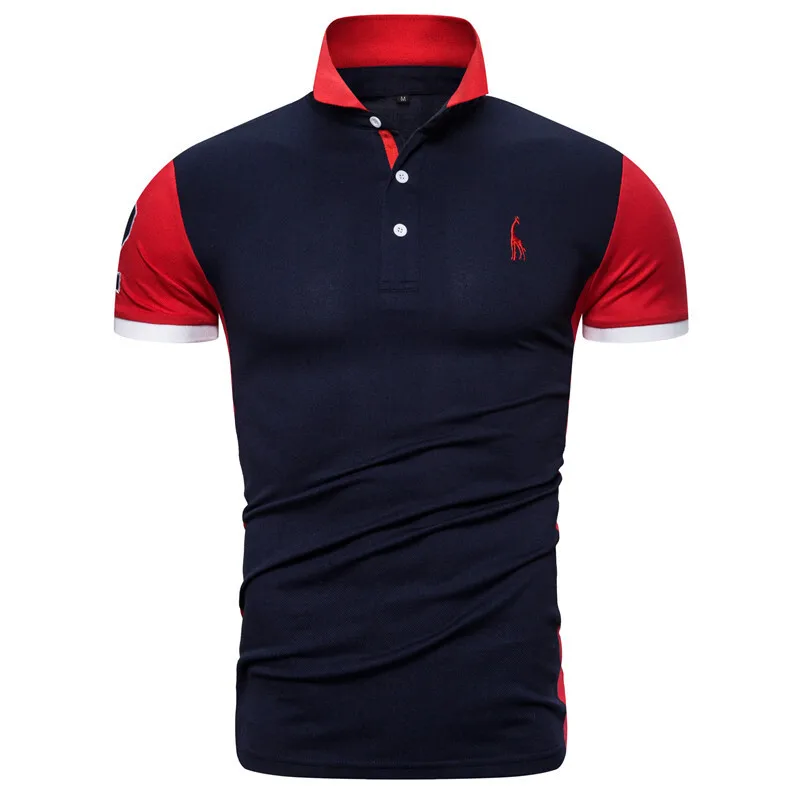 Men's Short Sleeved Top Summer New Cotton POLO Shirt, Casual T-Shirt, Man