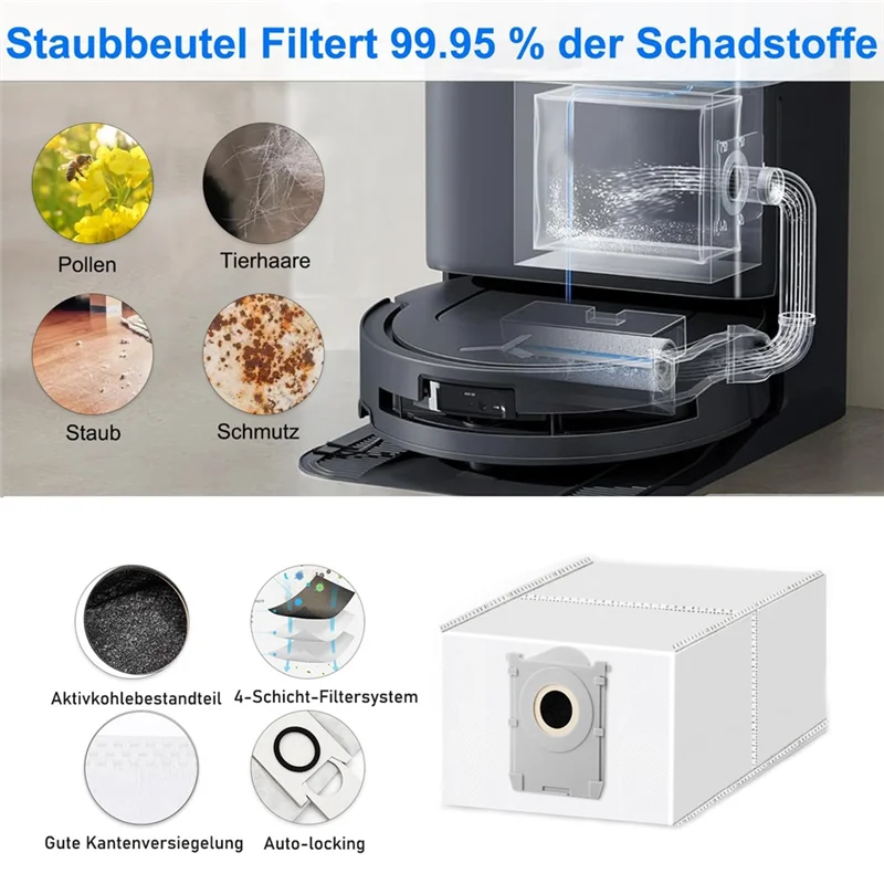 

Аксессуары B25B для пылесоса Ecovacs Deebot X9 PRO Omni, запасные части