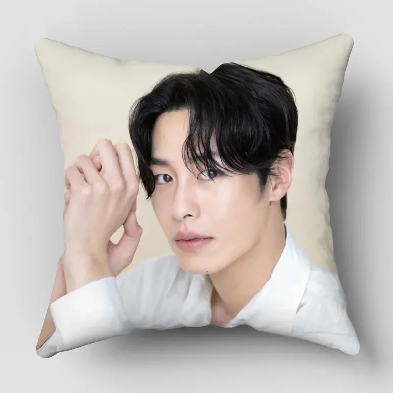 Kpop Lee Jae Wook Pillow Case Satin Fabric Pillowcase Decorative Pillow Cover Wedding Decorative 0421