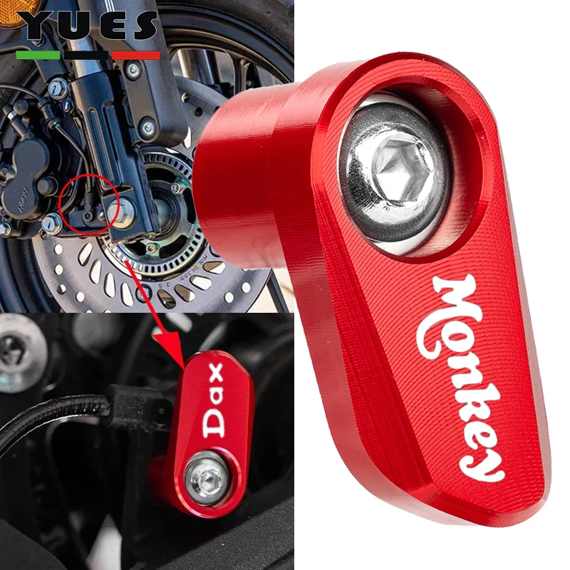 

For Honda Monkey Z125 Z120 Z 120 125 Monkey125 DAX125 2018 2019 2020 -2025 motorcycle CNC Front Rear Wheel ABS Sensor Protection