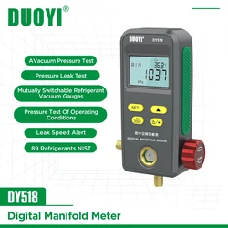 Manometro del vuoto del refrigerante Rilevamento della pressione delle condizioni operative del refrigerante Manometro di manutenzione per condizionatore d'aria