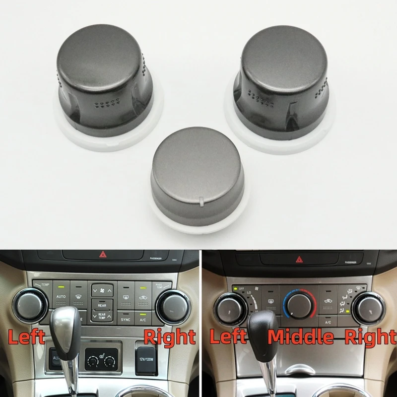 

Car Air Conditioner Control Climate Button Switch Knob For Toyota Highlander 2009 2010 2011 2012 2013