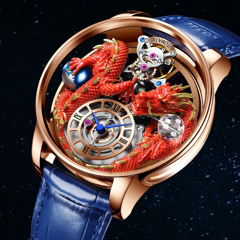 PINDU Design 2025 NEW Men Watch Diamond Tourbillion Top Brand Luxury Astronomia Quartz Watch Men Sapphire Glass Waterproof Watch