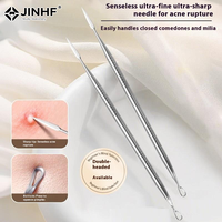 1pc Blackhead Comedone Acne Pimple Blemish Extractor Remover Face Skin Care Pore Cleaner Stainless Steel Needles Remove Tools