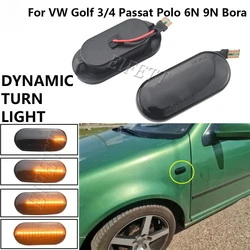 NUOVO 2 pz Ambra Dinamico LED Indicatore Laterale Indicatori di direzione Per Volkswagen MK4 Golf 3 4 Jetta Bora Lupo Polo 6N 9N Leon Ibiza 6L