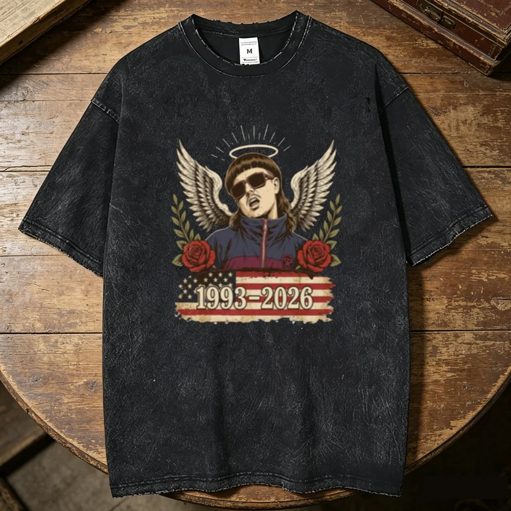 Oliver Tree cotton Vintage Washed shirt teen anime Retro Comfortable graphic tshirt kawaii Pop Culture Vintage 2000s women