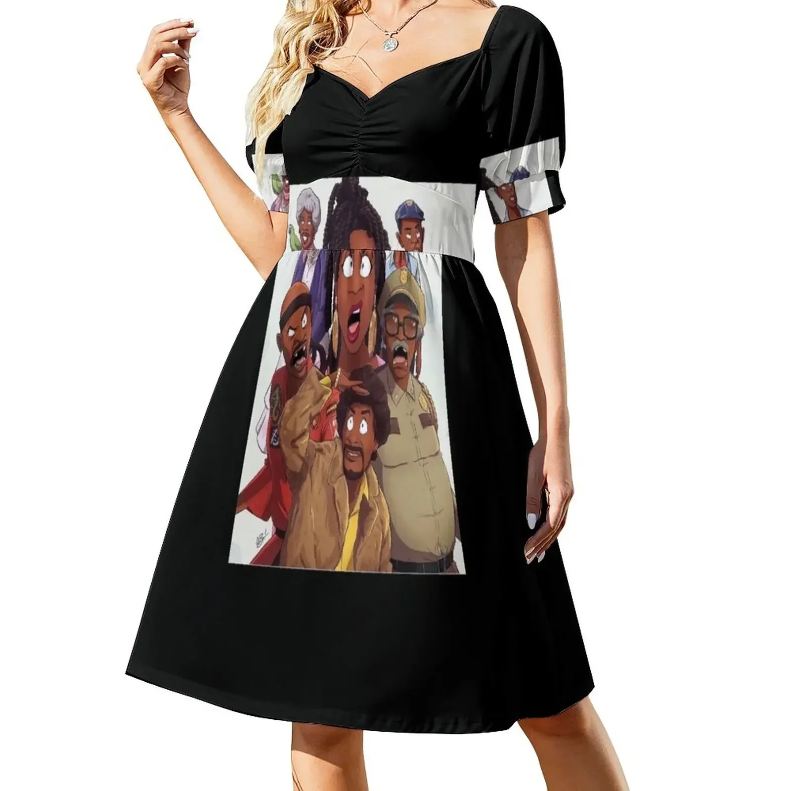 

Feel the Payne| Perfect Gift Short-Sleeved Dress women evening dress women clothing 2025 new arrivals Dress