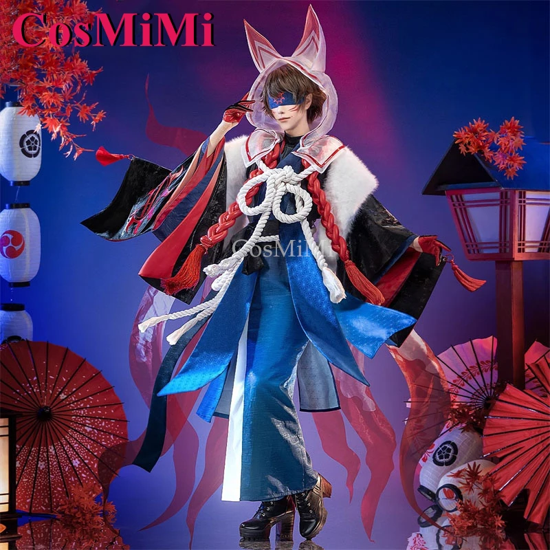 

CosMiMi Game Identity V Seer/Eli Clark Cosplay Costume Fashion Unifoms Outfit Full Set Carnival Party Role Play Clothing S-XL