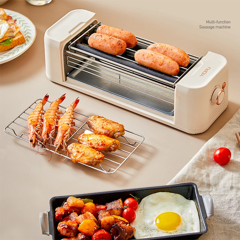 

Sausage Machine Automatic Mini Small Household Sausage Hot Dog Machine Dormitory Multi-functional Barbecue Magic