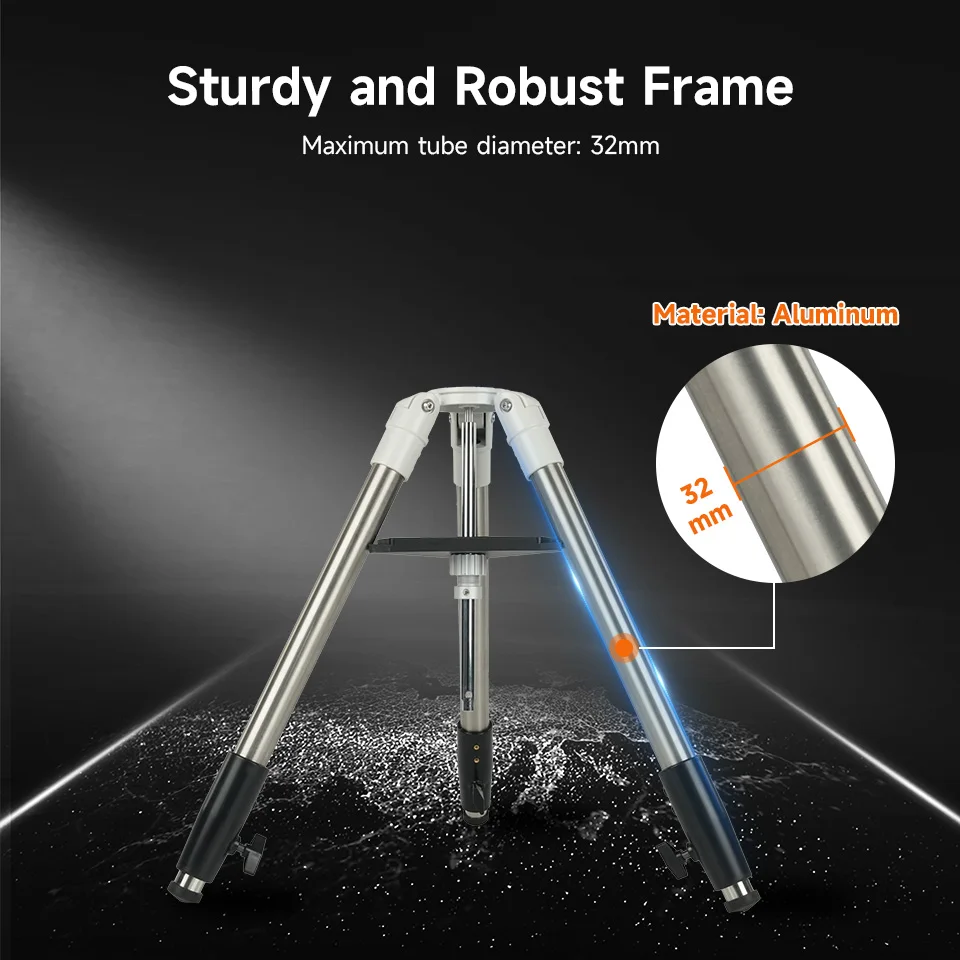 Svbony SV225T Aluminum Tripod Sturdy Extendable Compatible with SV225 Series Alt-Azimuth Mounts