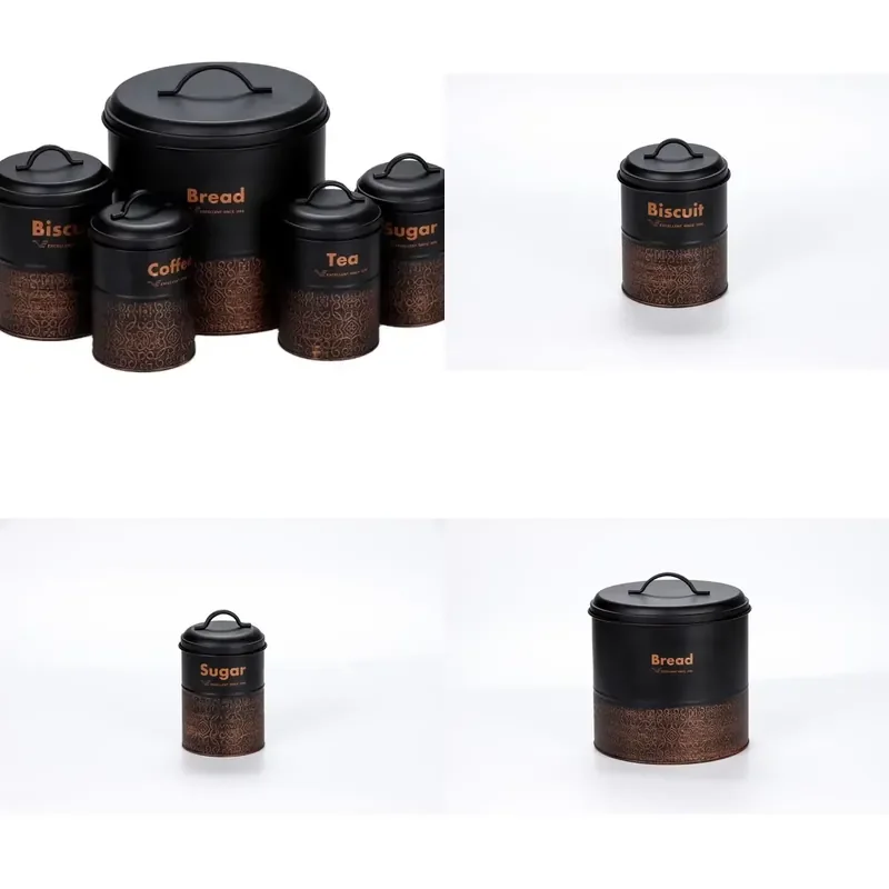 【CHIMU HOME】 Fashion New Savings Jar for Home Classification Storage Coffee Candy Sealed Container
