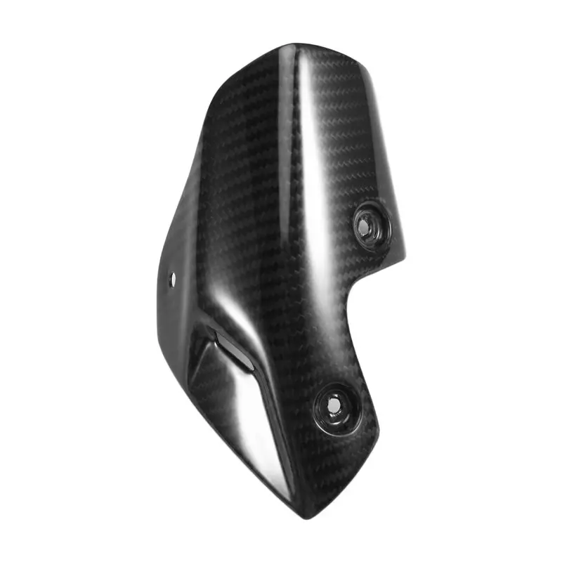 غطاء عادم من ألياف الكربون جيدًا درع حماية من الحرارة لسيارات BMW S1000R 2021-2024 غطاء دراجة نارية