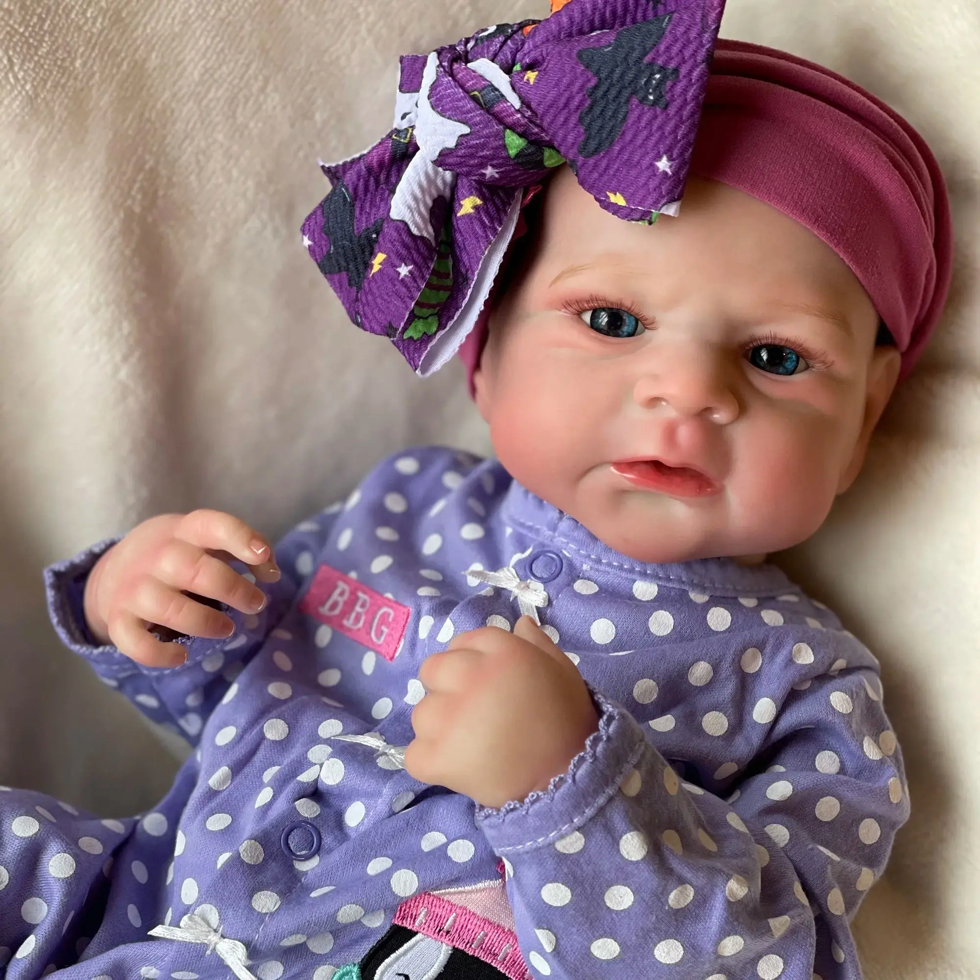 50CM Girl Elijah All Silicone Vinyl Bebe Reborn Dolls Handmade Painted Bebe Reborn Dolls Waterproof Toys For Kids Gift Muñecas