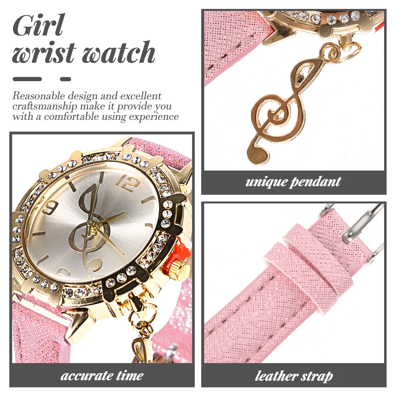 Women Leisure Watch Stylish Wristwatch Simple Chic Design Suitable for Party Dating School Women Wristwatch Wrist Watch