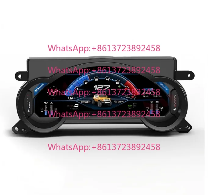 New RoadNavi FJ Cruiser Modified LCD Smart Instrument Display Speedometer Modification Kit Model 1920x720-Made in Shenzhen